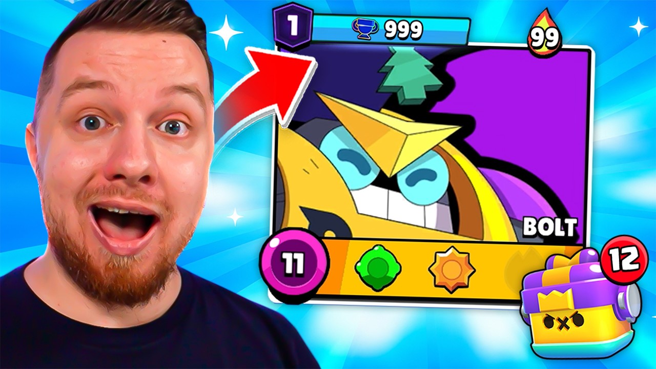 ZDOBYŁEM BOLTA i spr&oacute;bowałem wbić M&Oacute;J PIERWSZY PRESTIŻ w Brawl Stars