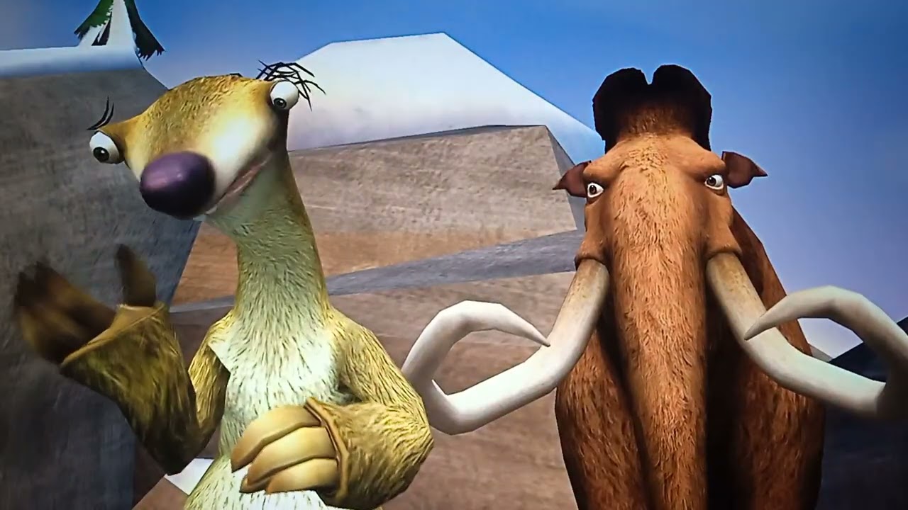 Let's Play L'âge De Glace 3 Le Temps Des Dinosaures Gameplay sur PC Le Terrain De Jeux Level 3.