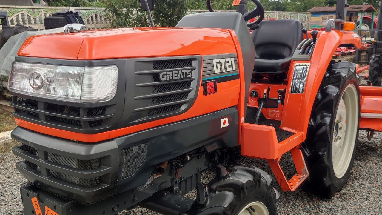 KUBOTA GT 21. Ідеальний для використання в теплицях, і на відкритому грунті.