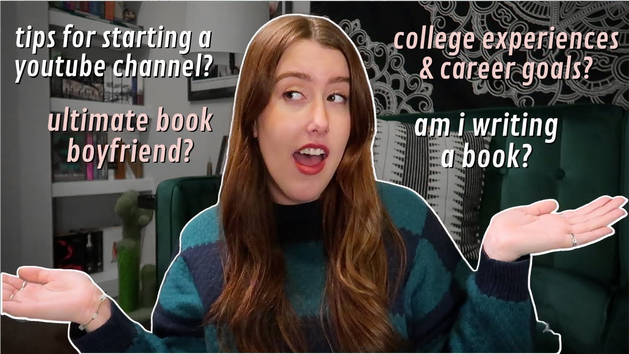 answering all of YOUR questions! // booktube & personal life Q&A