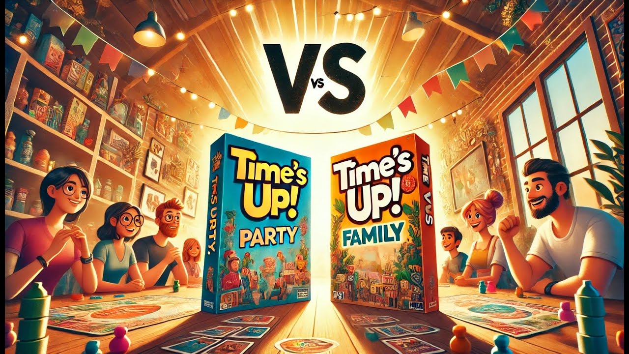 Time's Up Party vs Time's Up Family - Welche Version spricht dich mehr an?