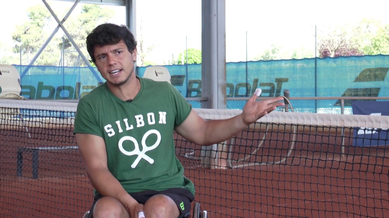 Entrevista a Cisco García, tenista en silla de ruedas