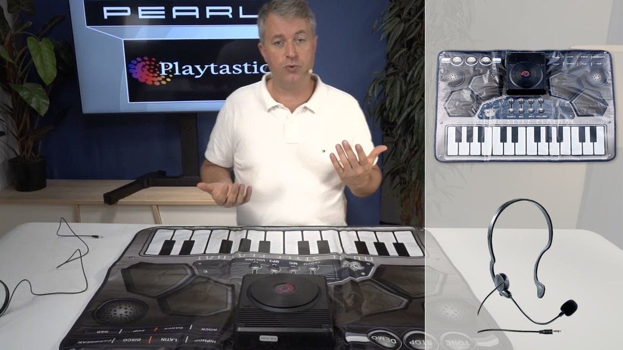 Comment éveiller les enfants à la musique avec un tapis Playstatic ?[PEARLTV.FR]