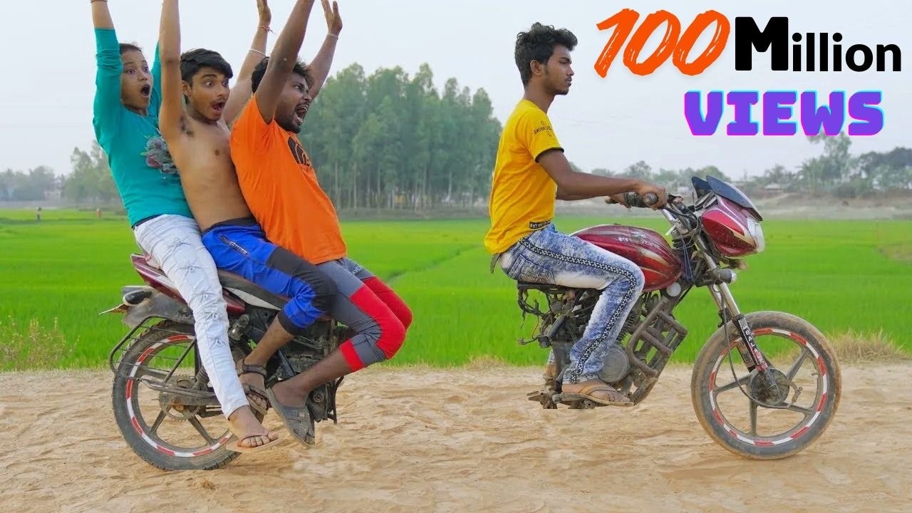 Must Watch New Funny Video 2021 Top New Comedy Video 2021 Try To Not Laugh Episode185 by @my family