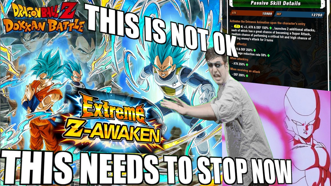 DOKKAN BATTLE! INT ROF GOKU/VEGETA 55% EZA! Even My OBS Was DIssapointed! (No SFX Sry)