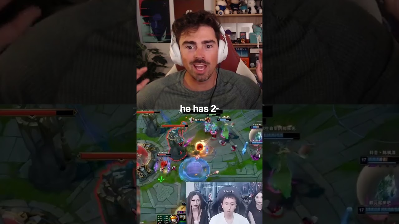 ПЕРВОЕ МЕСТО НА КИТАЙСКОМ СУПЕРСЕРВЕРЕ #leagueoflegends #midbeast #shorts