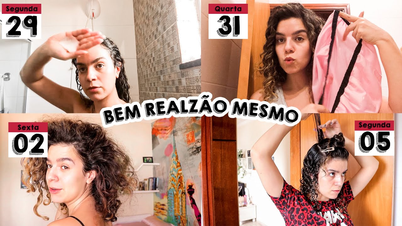 Uma Semana Com Meu Cabelo na Real