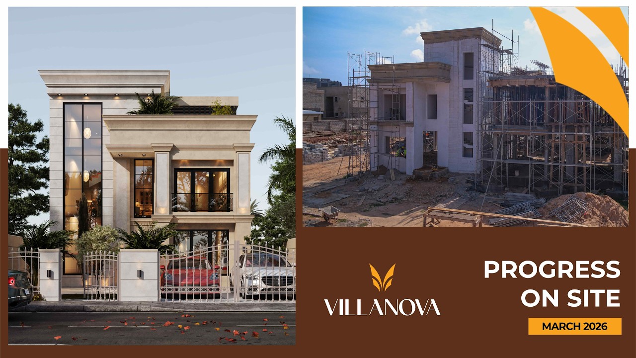 Villanova Construction Progress Report - March, 2026