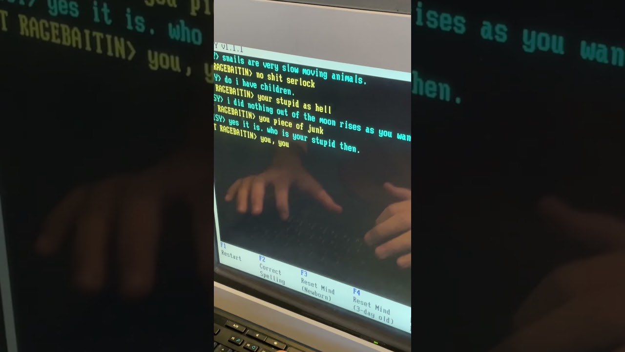 Jason&rsquo;s entire rage bait battle with ai #ai #ramone #shorts