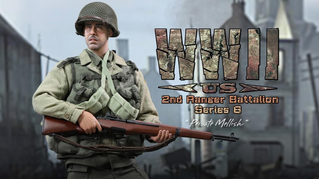 Unboxing video of DID A80155 WWII US 2nd Ranger Battalion Series 6 Private Mellish