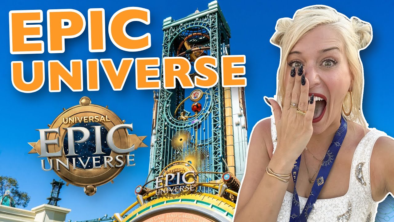 I Was OVERWHELMED By EPIC UNIVERSE! | First Look Inside Universal's NEW Park: Rides, Shows, Review