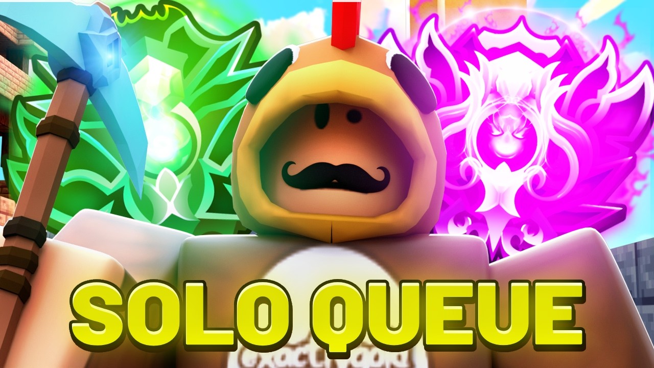The BEST SOLO QUEUE STRATEGY For RANKED.. ( Roblox Bedwars )