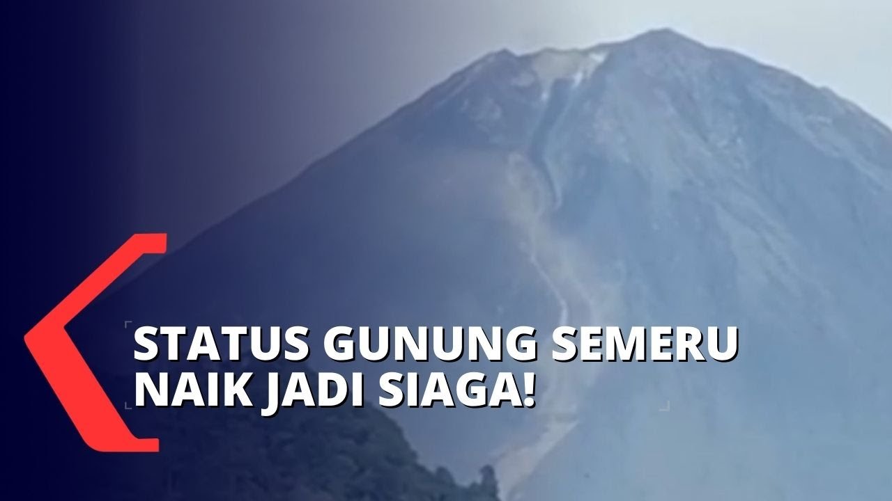 Status Naik Jadi Siaga, Badan Geologi Akan Kaji Peta Kawasan Bencana Gunung Semeru
