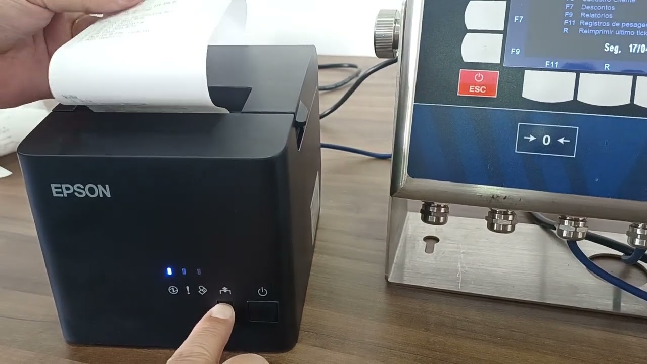 Mudando baud rate da serial na impressora TM-T20X EPSON.