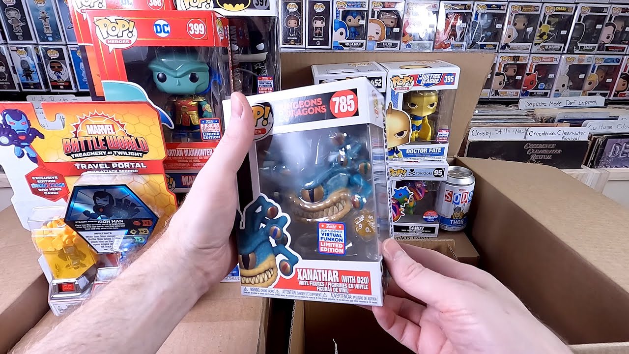 My Mega Epic Funkon 2021 Funko Pop Haul + A Pile Of Packages Full Of Funko Pops - Grails too
