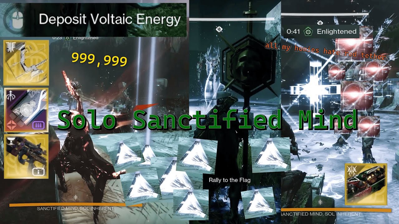 Solo Sanctified Mind - Destiny 2 [Revenant Act II]