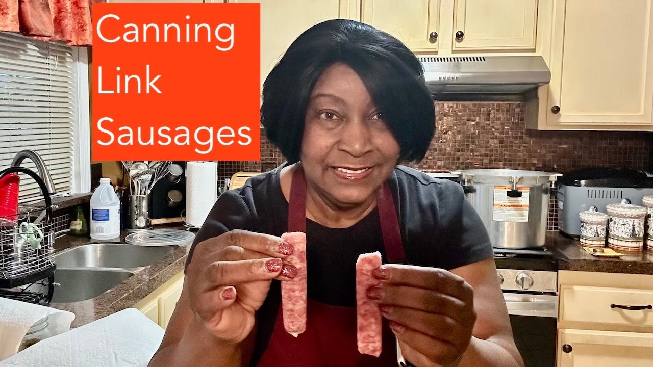 Canning Link Sausages #homemaderecipe #cooking #meatproduct