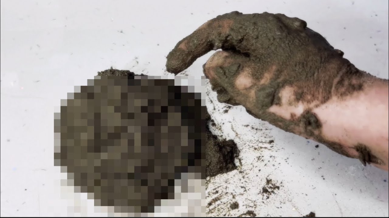  ASMR - Disgusting Mud Cleaning Experiment &ndash; Don&rsquo;t Watch While Eating!