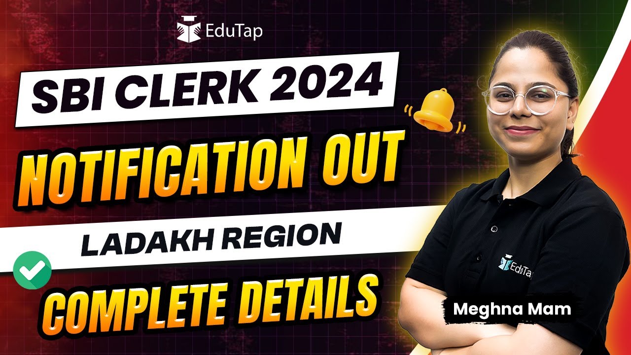 SBI Clerk Notification 2024 | SBI Clerk Vacancies 2024 | SBI Clerk Recruitment 2024 |EduTap Banking