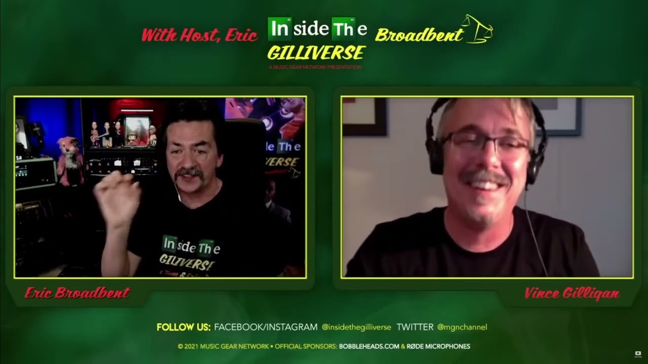 Shout-out from Vince Gilligan to Royal Bobbles on our Bobblehead products