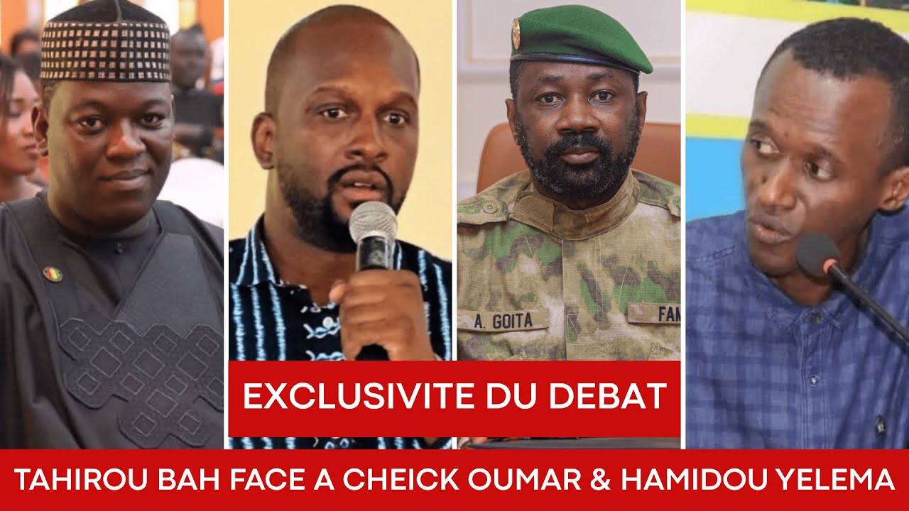 EXCLUSIVITE DU DEBAT : TAHIROU BAH FACE A CHEICK OUMAR DOUMBIA & HAMIDOU DOUMBIA YELEMA