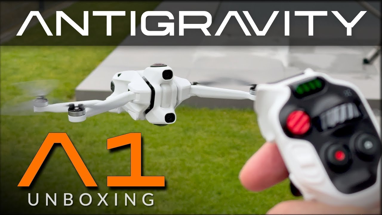 Antigravity A1 - Unboxing und erster Flug - Die 8K 360° FPV Drohne