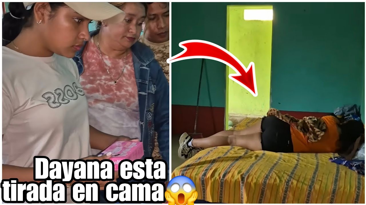 Santo Dios encontramos a Dayana Tirada en cama|Elias Dijo que se estaba quejando del Dolor😨