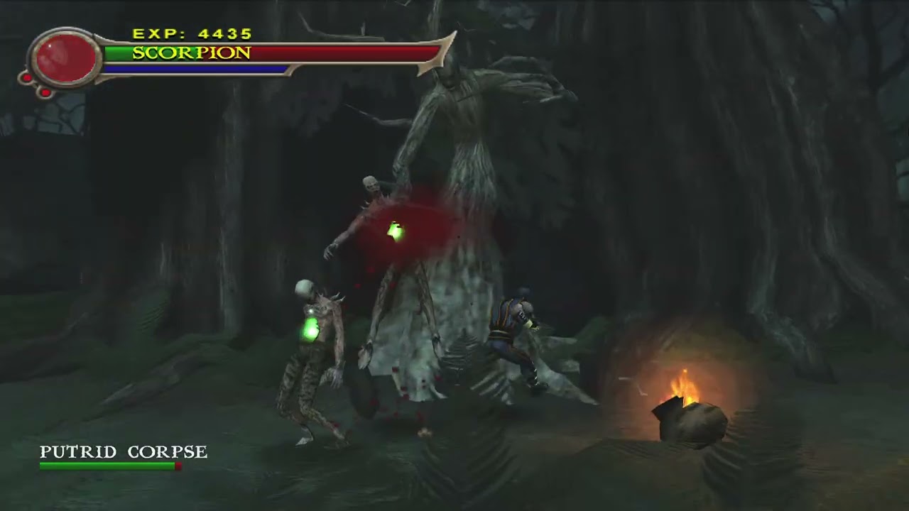 Ultimate MKSM PCSX2 2K HD Texture - Scorpion Hard Mode #3 NoCommentary - Làm tí rắn 7 món 1 nốt nhạc