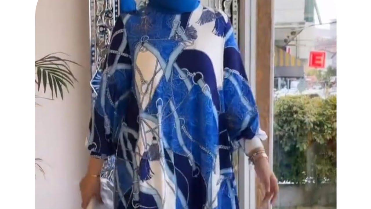 فصالة كسوة كلوش سهلة جداااااا للمحجبات تلبس كلاص وتلبس صبور 👍👍👍👍👍👍