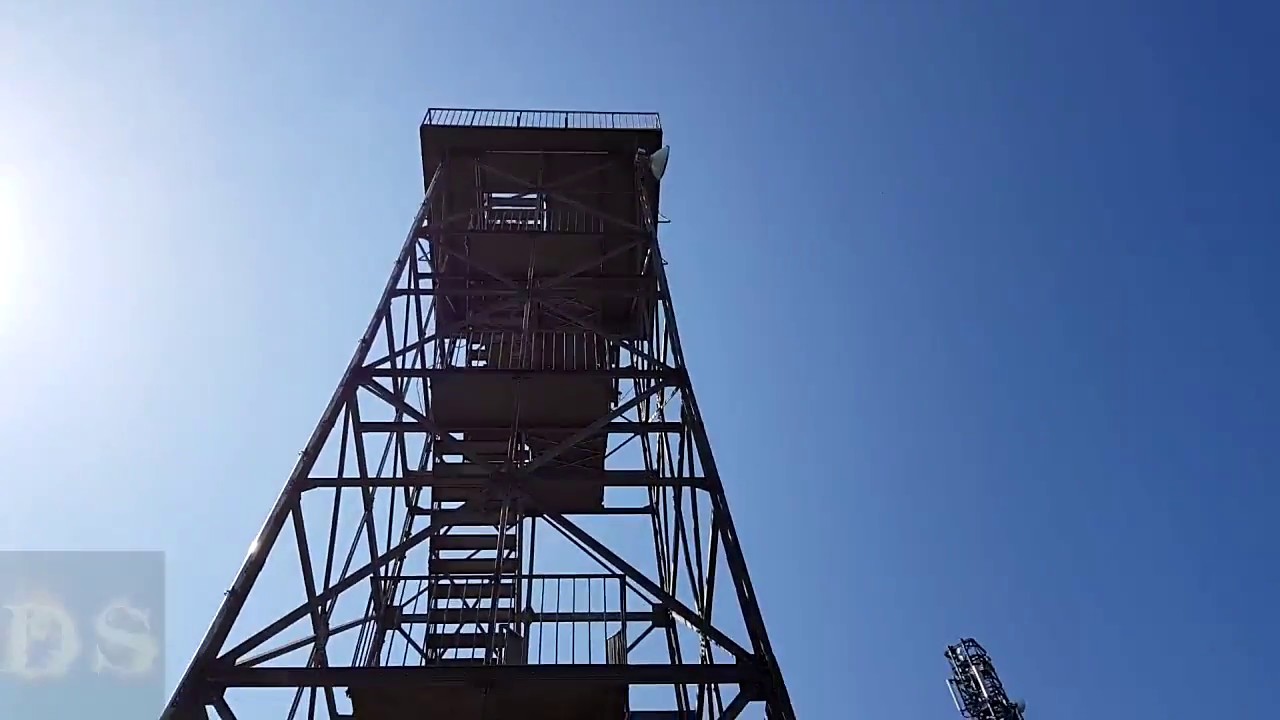 Kellbergturm der Abstieg