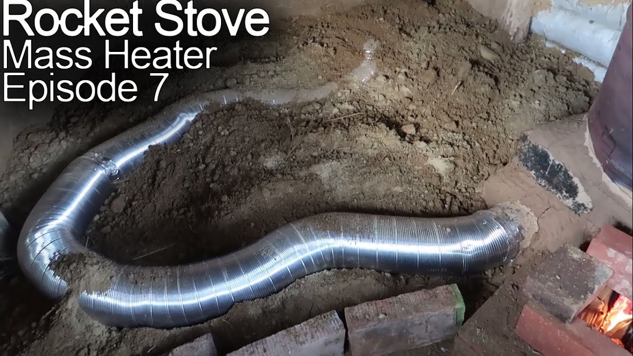 Rocket Stove Mass Heater Episode 7 | NATURAL LIVING | OFF GRID | SUSTAINABLE LIFE | PERMACULTURE