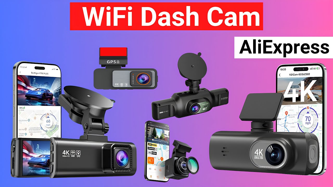 Топ-5 лучших видеорегистраторов с Wi-Fi 🔥 | Ночное видение и управление через приложение