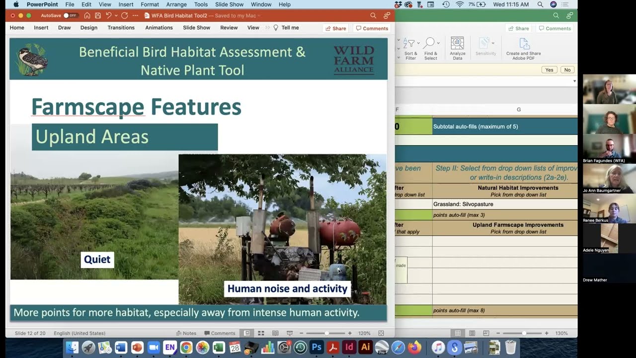 Habitat Assessment Tool Demonstration Webinar