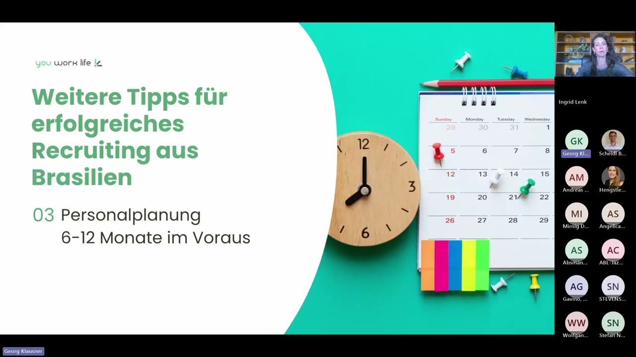 Best Practices for Recruiting from Brazil | Georg Klausner @ Austrian Recruiting Network