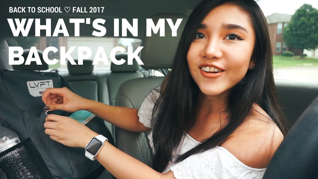 ĐI HỌC UYÊN MANG THEO GÌ? ♡ WHAT'S IN MY BACKPACK? ♡ BACK TO SCHOOL - UNIVERSITY