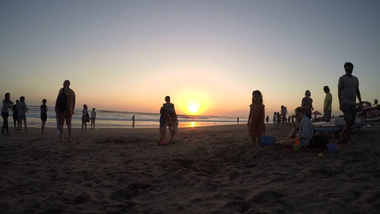 Bali Playa Seminyak Atardecer Agosto 2015