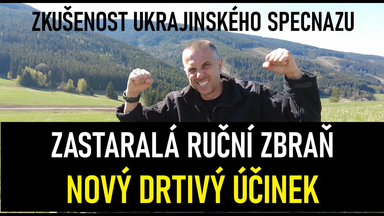 Zkušenost ukrajinského Specnazu: Zastaralá zbraň s nečekaně smrtícím účinkem!