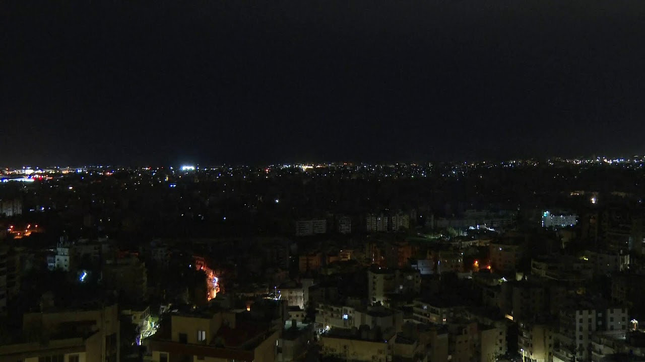 WATCH LIVE: View of Beirut skyline