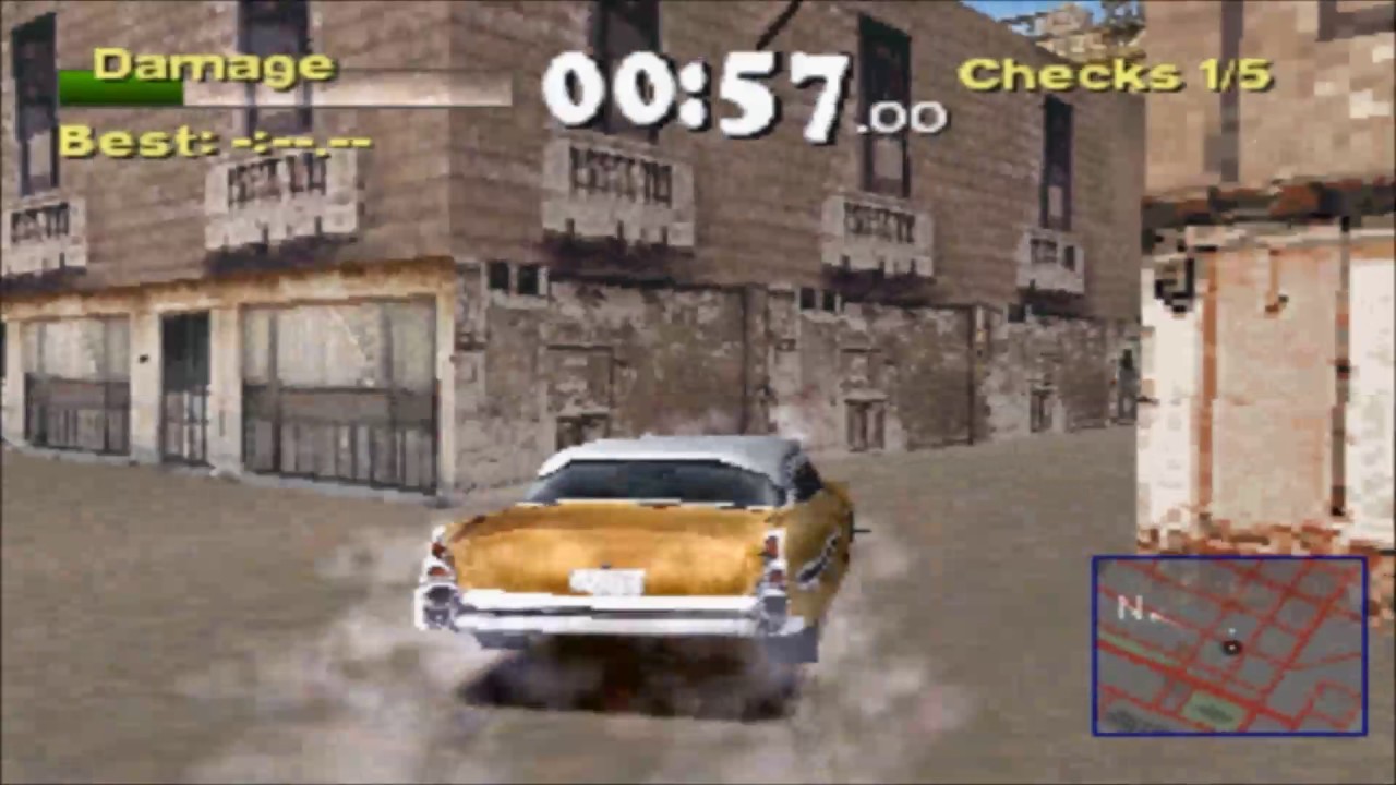 Driver 2 PS1 Gameplay HD