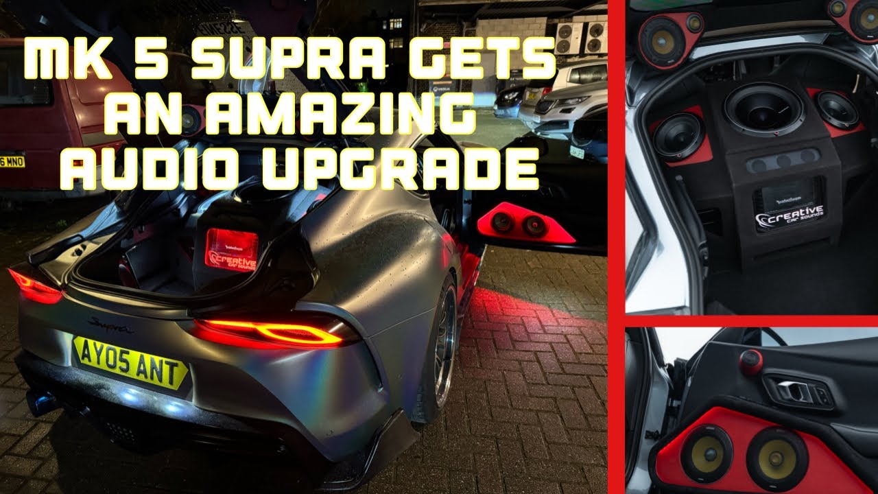 CCS - Mk5 Supra serious audio upgrade, rear and twin door builds, even  custom air ride controller!