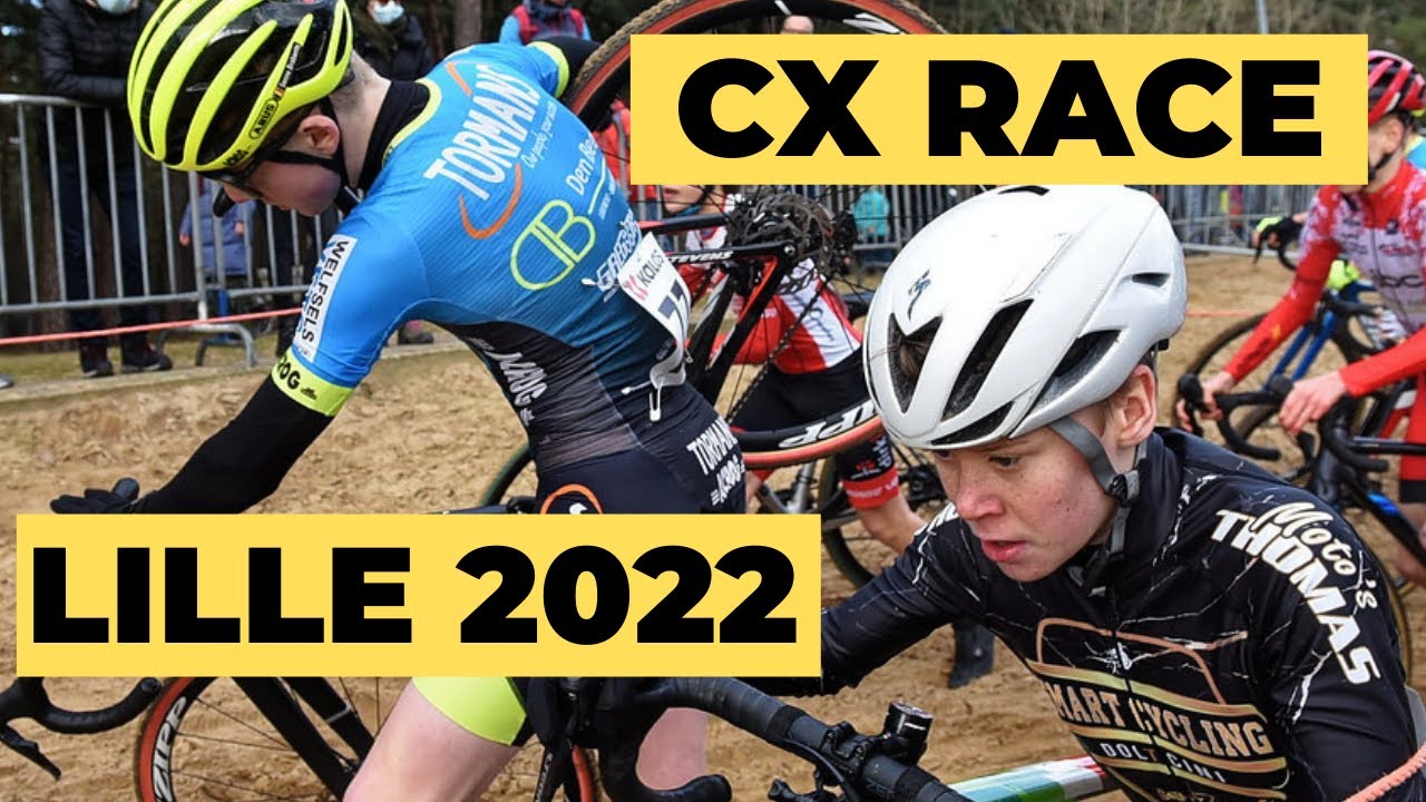 CYCLOCROSS RACE @ LILLE (BELGIUM) - U15 - GoPro LAP - Enjoy this beautiful course !