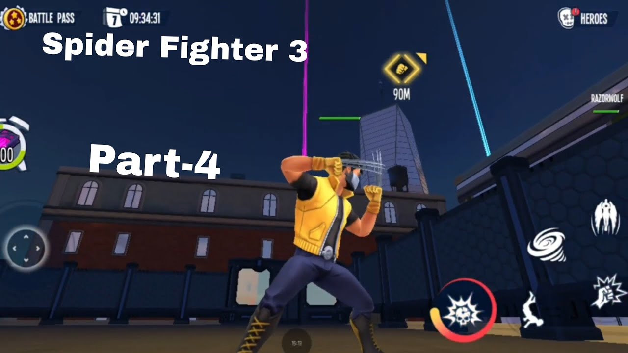 Spider Fighter 3 Gameplay Part-4 (Wolverine Gameplay)