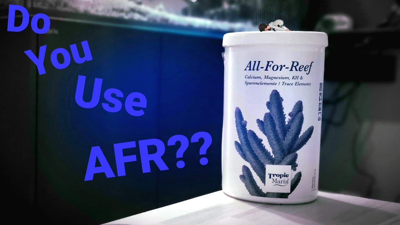 Making my own Tropic Marin All-For-Reef (AFR) Solution from the new Powder Version
