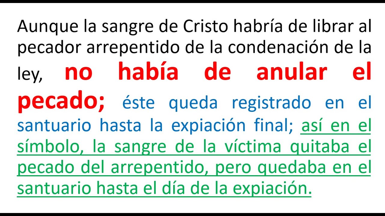 PATRIARCAS Y PROFETAS. Cap-30 El tabernáculo y sus servicios