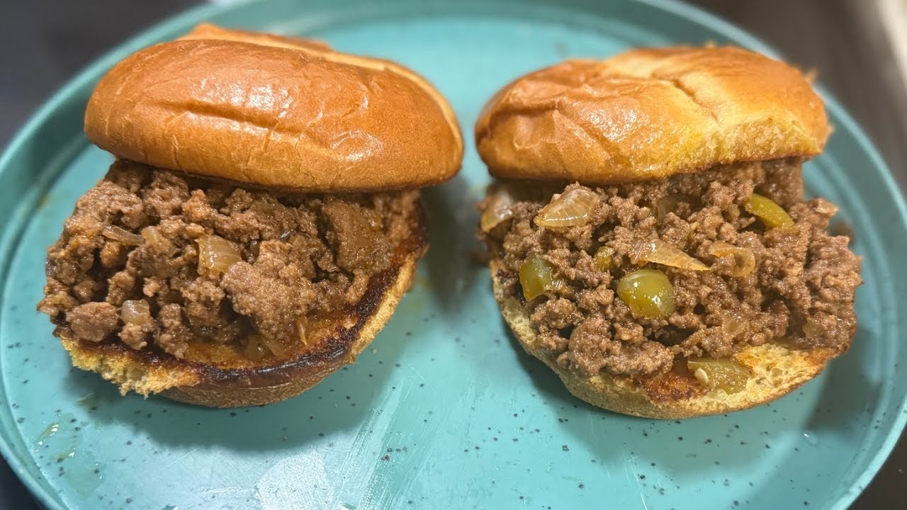 Homemade sloppy Joe 