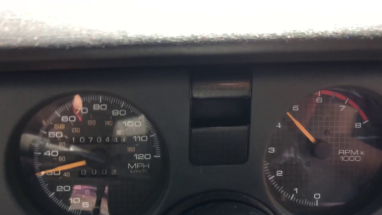 1991 Pontiac Firebird V6 0-60