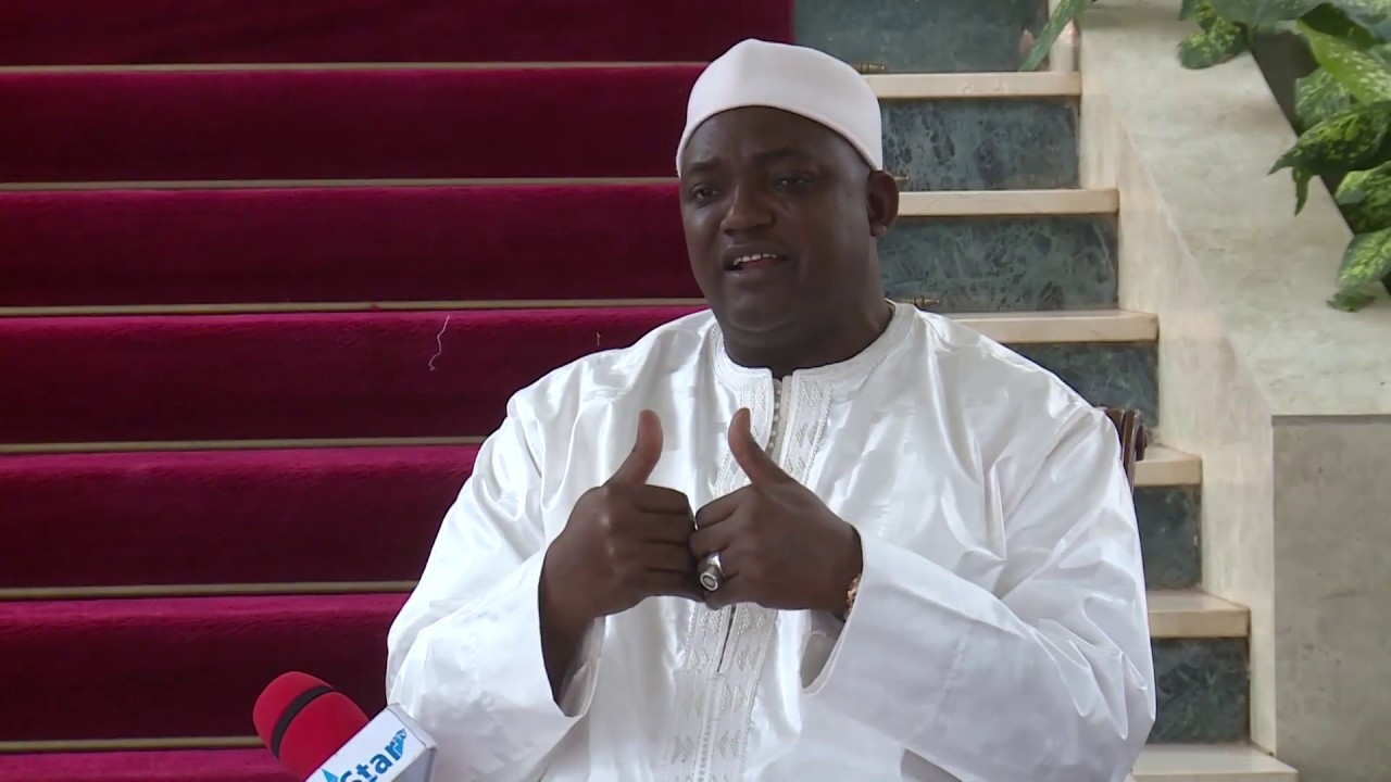 Joint Press Briefing by President Adama Barrow and his Sierra Leonean counterpart