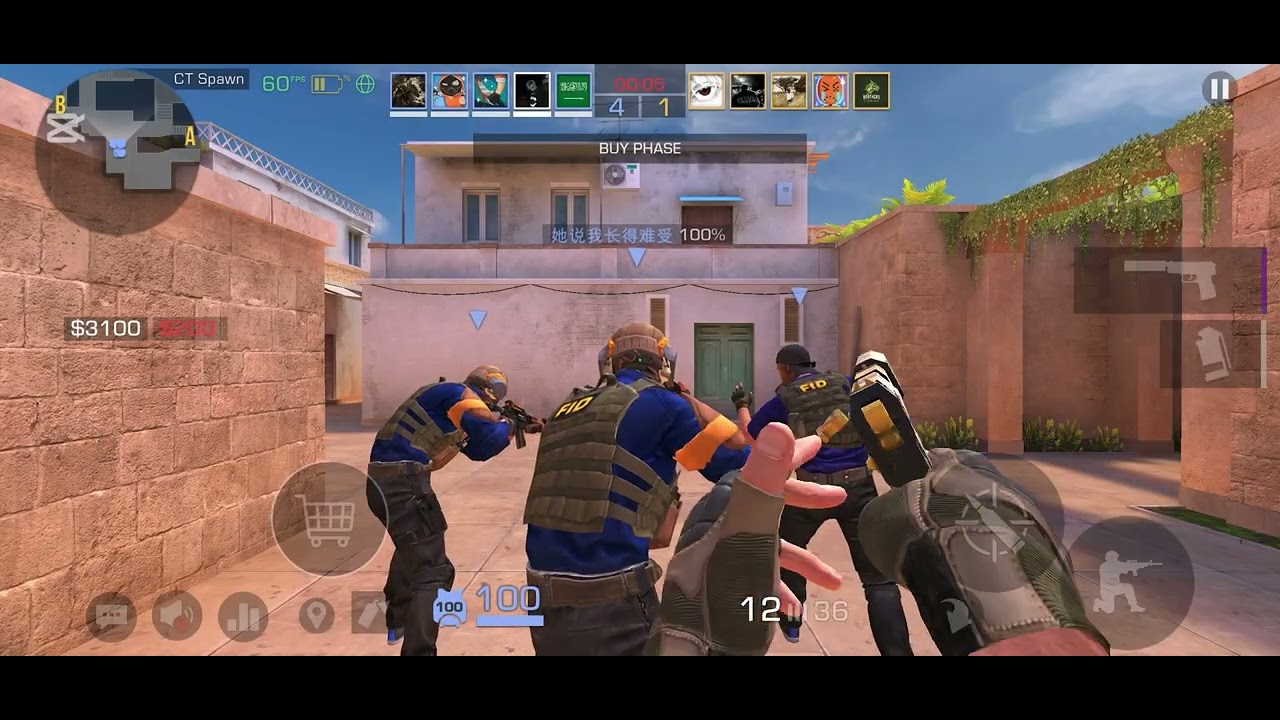 Competitive full match.