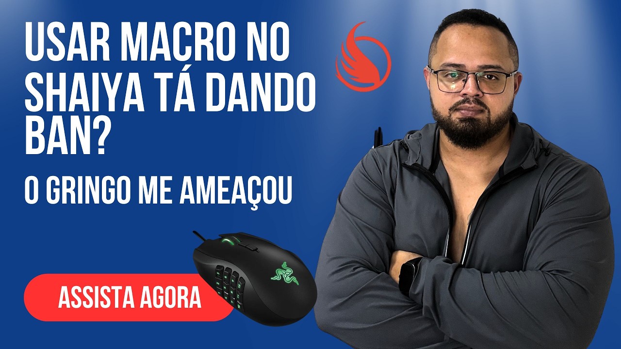 USAR MACRO NO SHAIYA TA DANDO BAN - O GRINGO ME AMEAÇOU