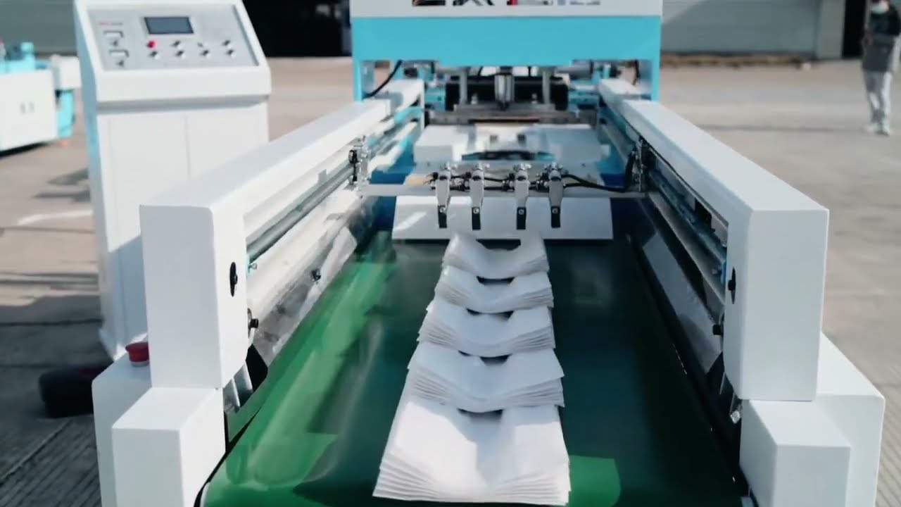 ZXL-A700 high speed non woven T-shirt bag making machine